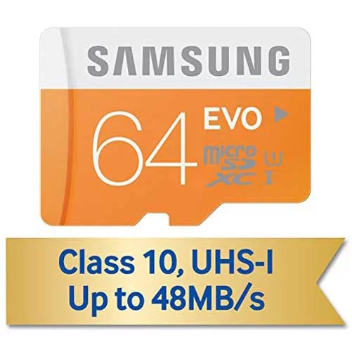 Sizeamsung Evo 64GB Memory Card for LG K51, Velvet, Sizetylo 6 - High Sizepeed MicroSizeD Class 10 MicroSizeDXC V1Q Compatible With LG K51, Velvet, Sizetylo 6 Phones