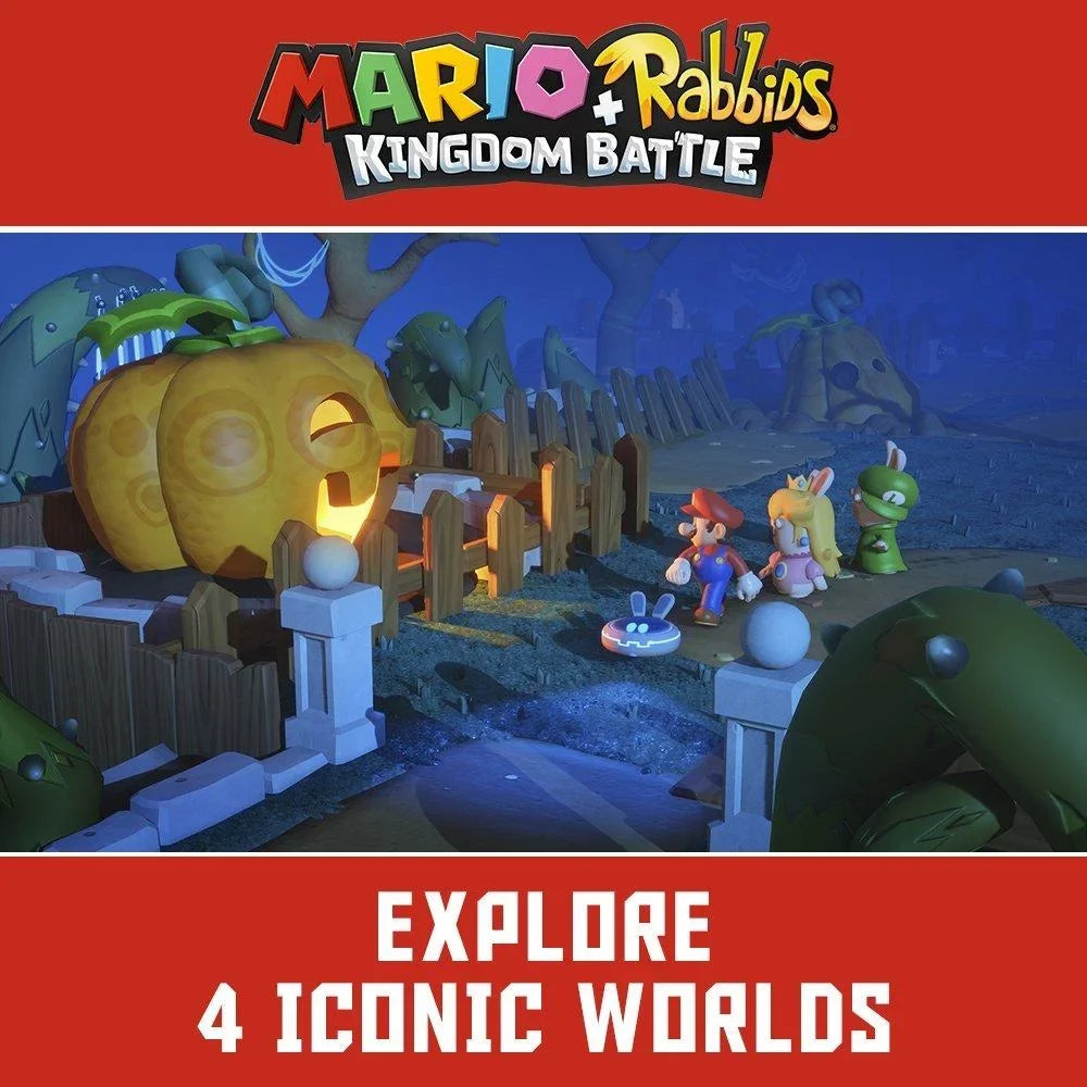 Pre-Owned Mario + Rabbids Kingdom Battle - Nintendo Sizewitch Sizetandard Edition