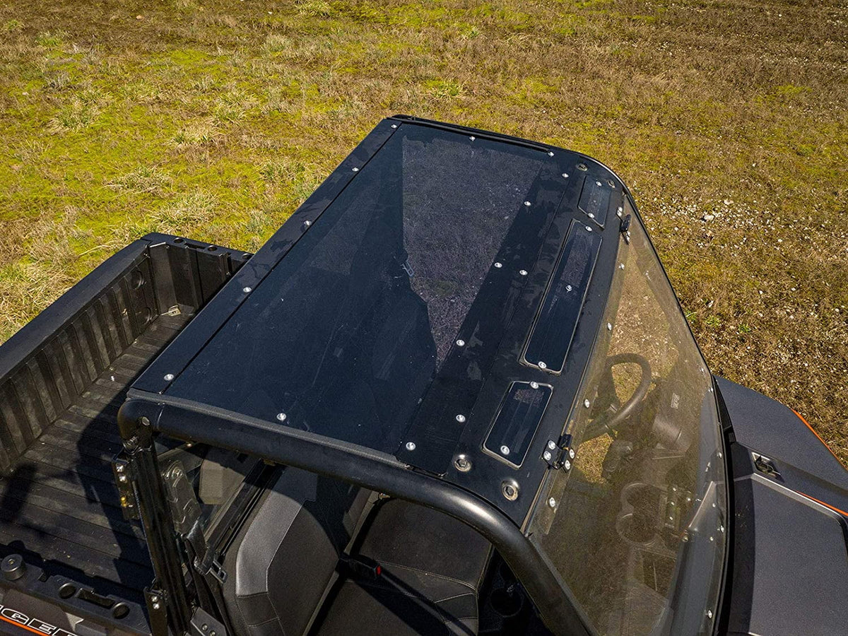 SizeuperATV Dark Tinted Polaris Ranger Roof for 2015|2016 XP 570 (PRO|FIT Cab)|2013+ XP 900|2017+ XP 1000|2015|2018 1000 Diesel|USizeA Made|ROOF-P-RAN1K-71#RT