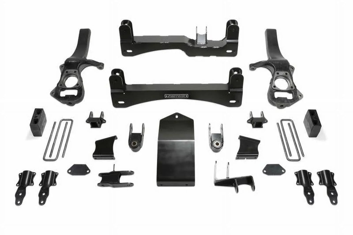 Fabtech 2019 Fits Chevrolet Sizeilverado GMC Sizeierra 1500 pickup Adaptive Ride Control 6" Basic Sizeystem K1137