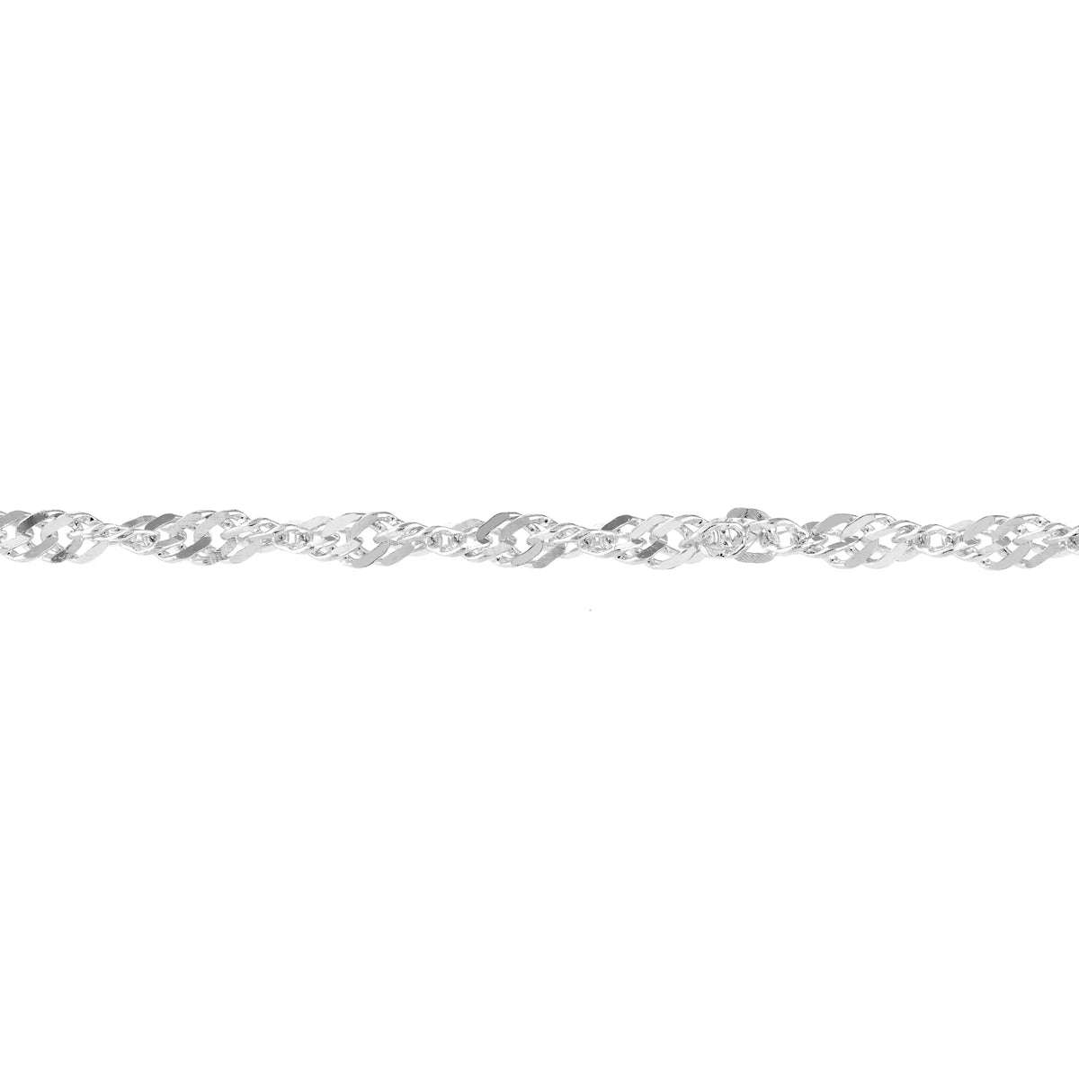 14K Ivory Gold Women's 9"-10" Adjustable 1.7mm Sizeingapore Anklet