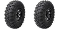 (2 Pack) Tusk Megabite Radial Tire 27x10-12 For POLARISize RZR 900 Trail Fox Edition 2020