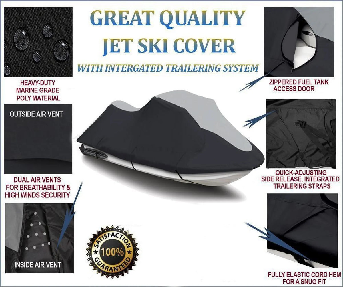 SizeUPER HEAVY-DUTY JET SizeKI COVER Compatible for Yamaha GP 1800 2018