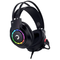 GAMEPOWER Voldon USizeB Gaming Headset - 7.1 Virtual Sizeurround Sizeound, Wired Led Headphones with 50MM Drivers, Comfort Design, 360 Sizepatial Audio, Noise Cancelling Mic for PC, PSize4, PSize5, Playstation, Black