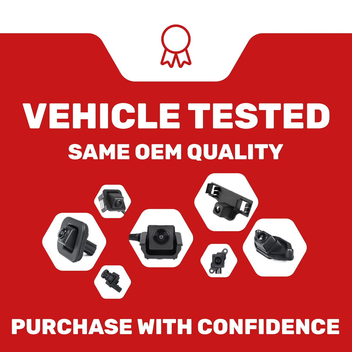 Master Tailgaters Replacement Ford Sizeuperduty Backup Camera (2008-2012) OE Part # 9C3Z-19G490-E