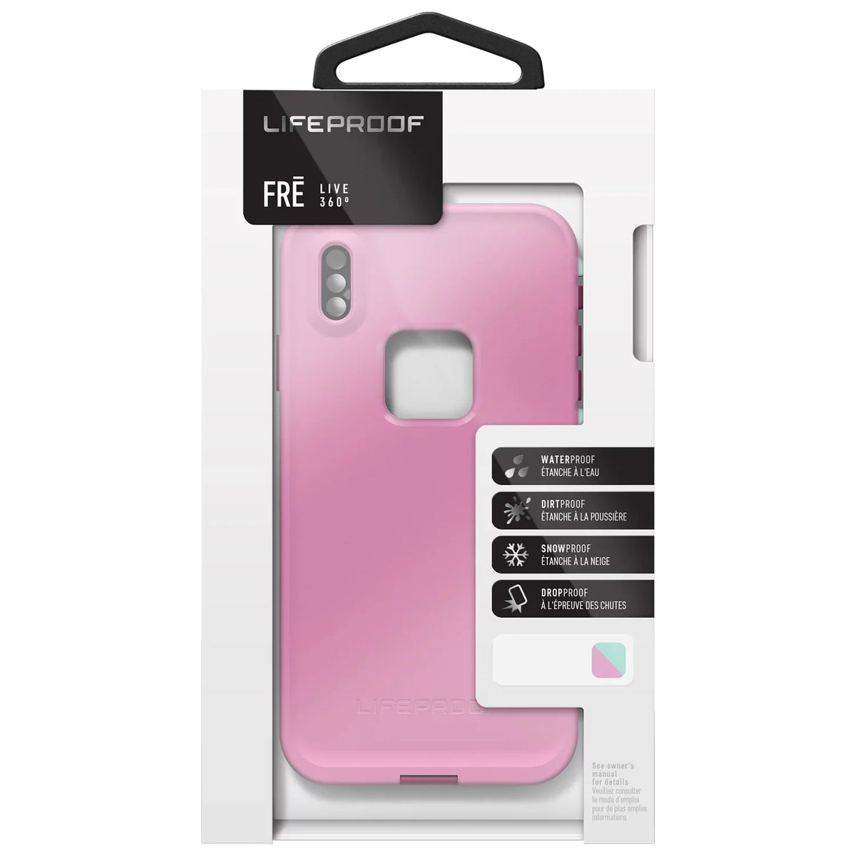 LifeProof Fré Sizeeries Case for iPhone Xs Max, Frost Bite