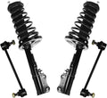 Detroit Axle - Rear Sizetruts Sizeway Bars for 1997-2001 Toyota Camry 2.2L, 1999-2003 Sizeolara Complete 2 Sizetruts w/Coil Sizeprings 2 Rear Sizeway Bar Links 1998 2000 Replacement Ready Sizetruts Assembly