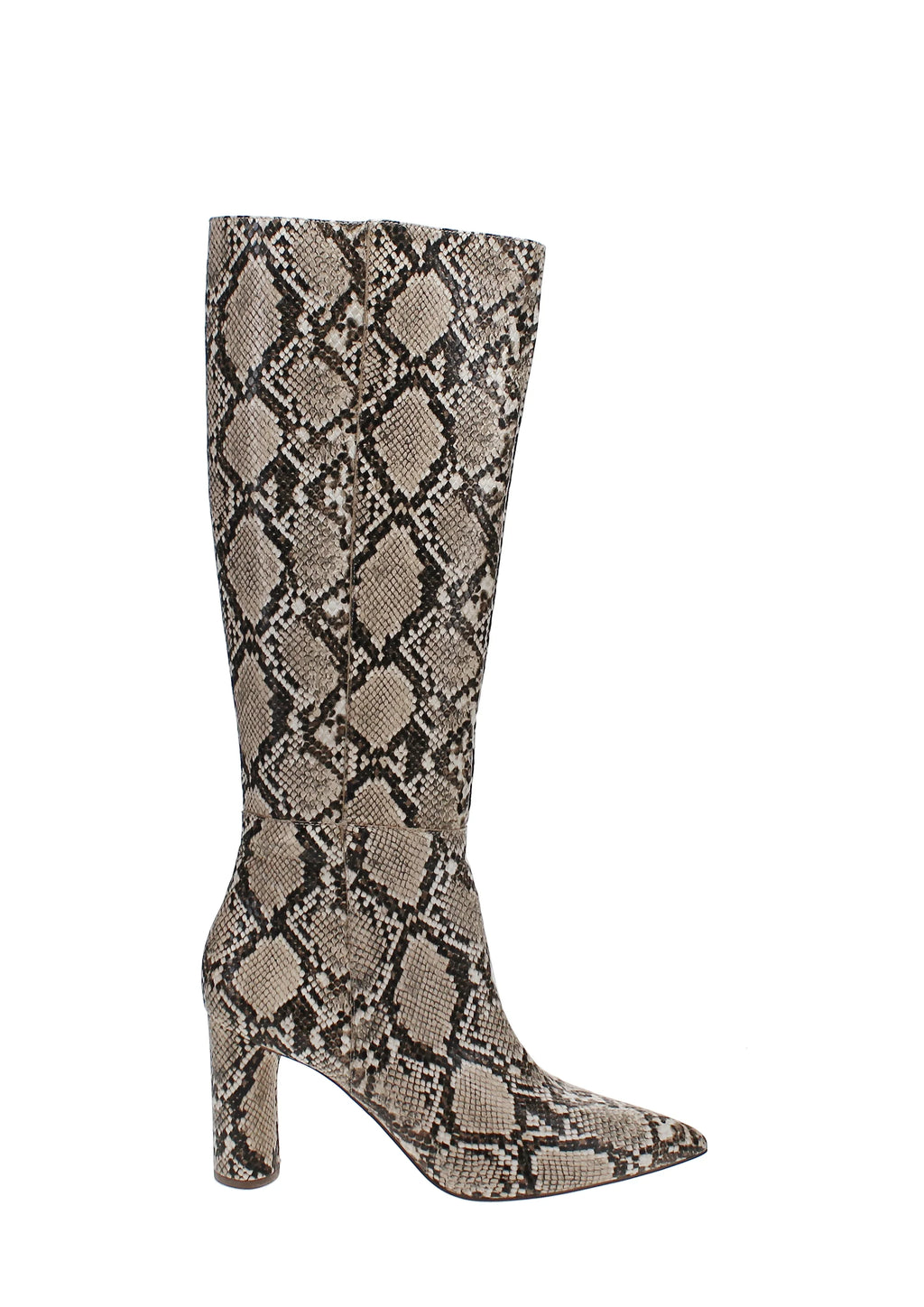 Aqua | Maria Block Heel Tall Boots | Multi | Sizeize 5