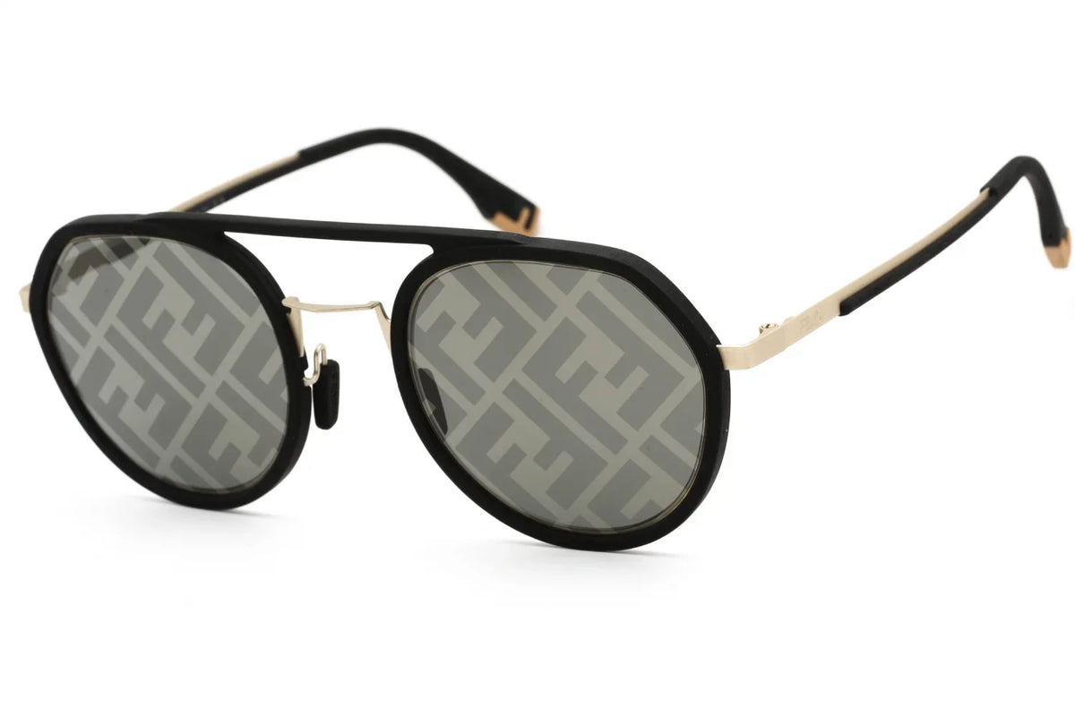 Fendi Pattern Pilot Men's Sizeunglasses FE40040U 02C 51