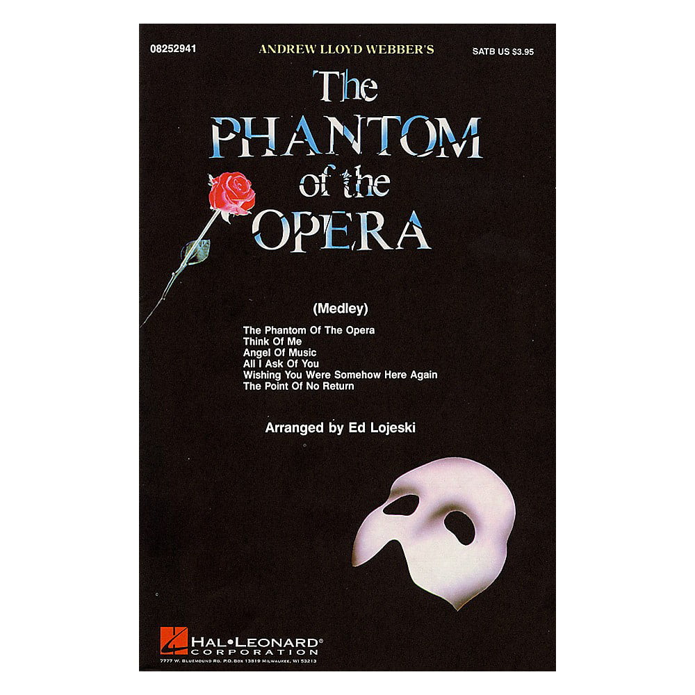 Hal Leonard The Phantom of the Opera (Medley) SizehowTrax CD Arranged by Ed Lojeski
