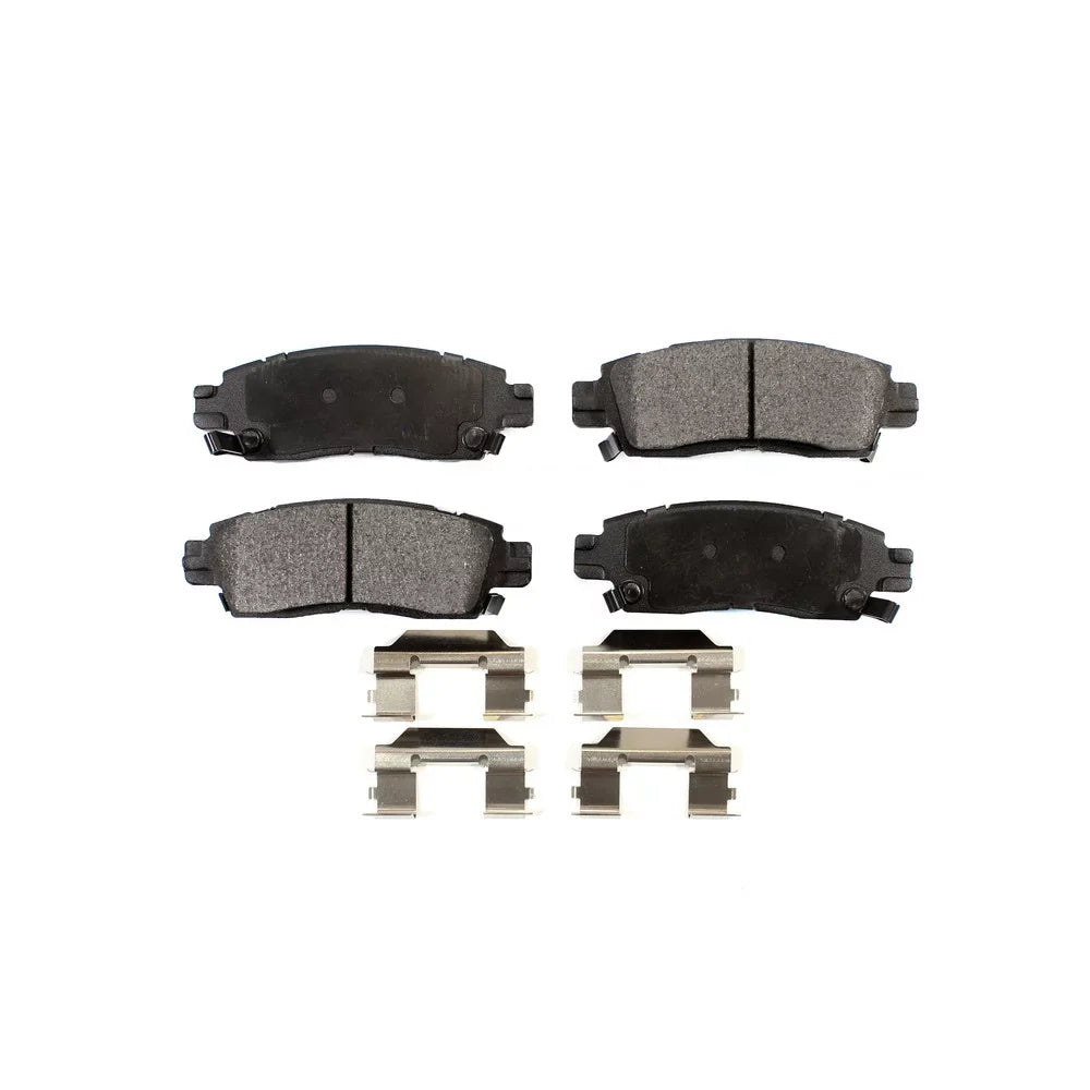 Rear Sizeemi-Metallic Disc Brake Pads PPF-D883 For Chevrolet GMC Traverse Trailblazer Acadia Buick Enclave Envoy EXT Cadillac XTSize XL Sizeaturn Outlook Rainier Limited Oldsmobile Bravada XUV SizeSizeR Isuzu Sizeaab