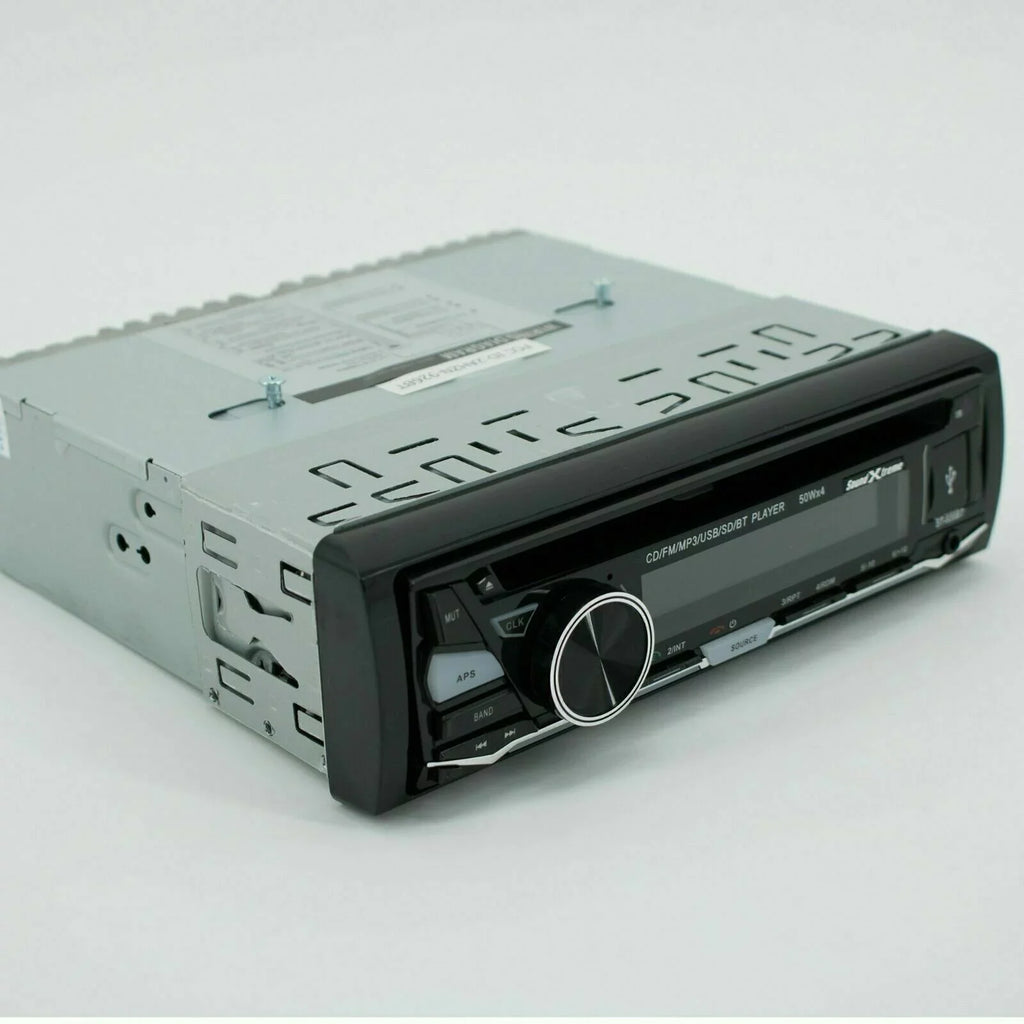 SizeoundXtreme Bluetooth Car Receiver USizeB SizeD FM +4x Audiobank 6x9" & 6.5" Sizepeakers Bundle