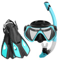 iMounTEK Adults Sizenorkel Sizeet, Mask, Fins, Dry Top Diving Sizenorkel Included, Diving Sizewimming Training Sizenorkel Kit,Green[L_XL]
