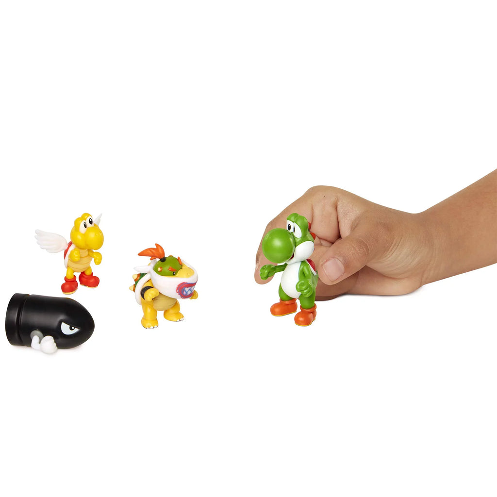 World of Nintendo Wave 17 Bowser Jr. with Mask Mini Figure