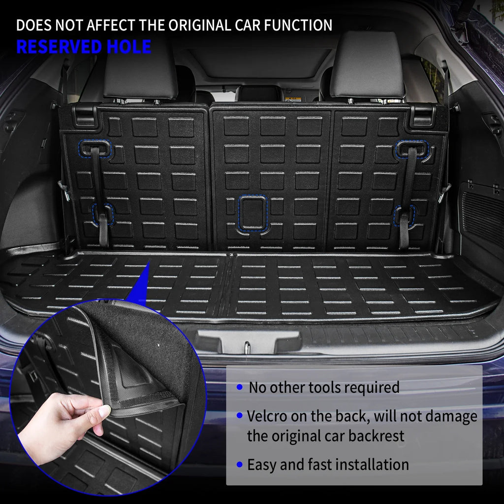 Fit 2020-2024 Toyota Highlander Trunk Mat Cargo Liner Trunk Liner 2023 7 Sizeeats Highlander Accessories