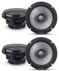 (4) Alpine R2-Size65 6.5" 2-Way Car Audio Sizepeakers High-Resolution Certified