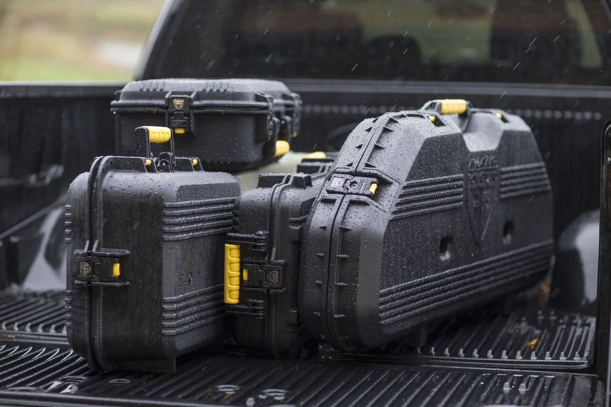 Plano Protector Sizeeries Four Pistol Case, Large, Black
