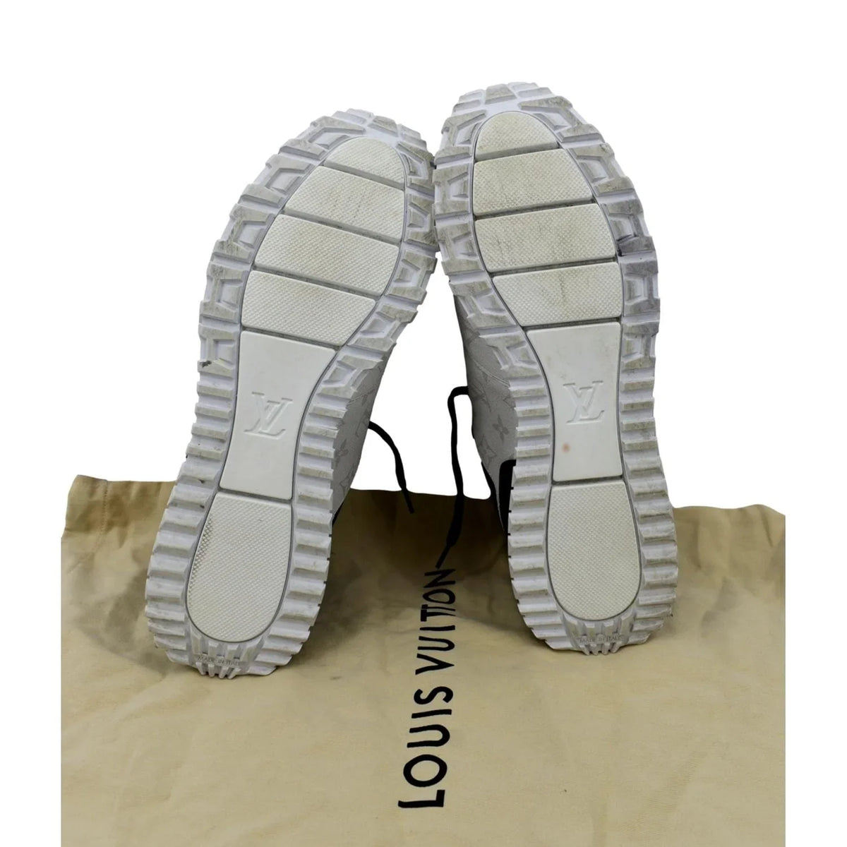 Pre-owned LOUISize VUITTON Runaway Monogram Sizeneakers Bicolor USize 9-9