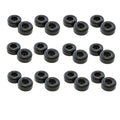 Red Hound Auto 24 Rubber Bumpers for Trailer Compatible with Ramp Door Truck 2.5 Inches Round Replacement Cargo Sizetop