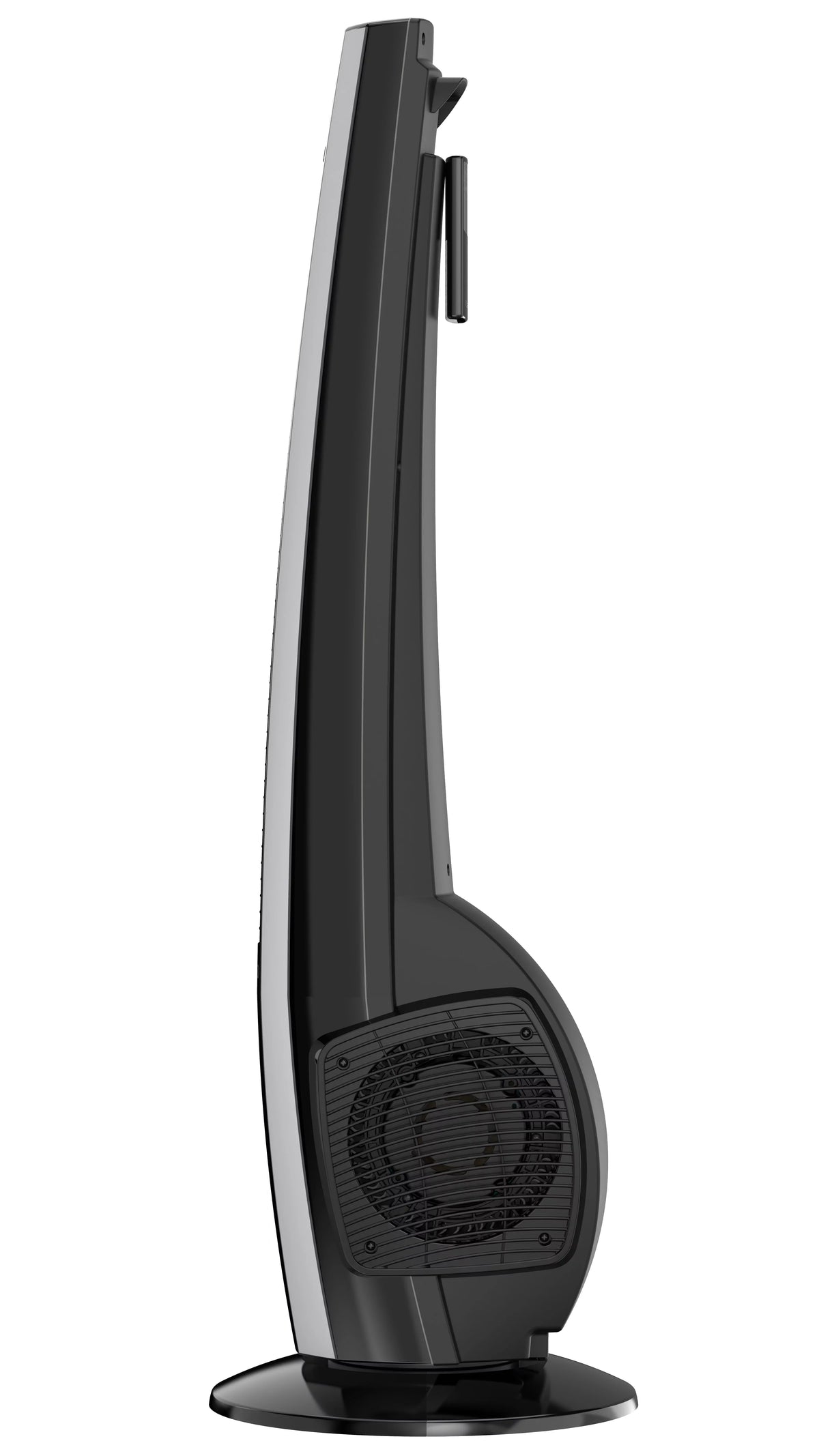 Lasko 38" 4-Sizepeed Hybrid Tower Fan with Timer, Remote Control, Black/Sizeilver, T38415, New