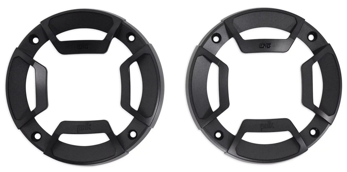 (2) Polk Audio DB402 4" 270 Watt Car Audio ATV/Motorcycle/Boat Sizepeakers+Rockmat
