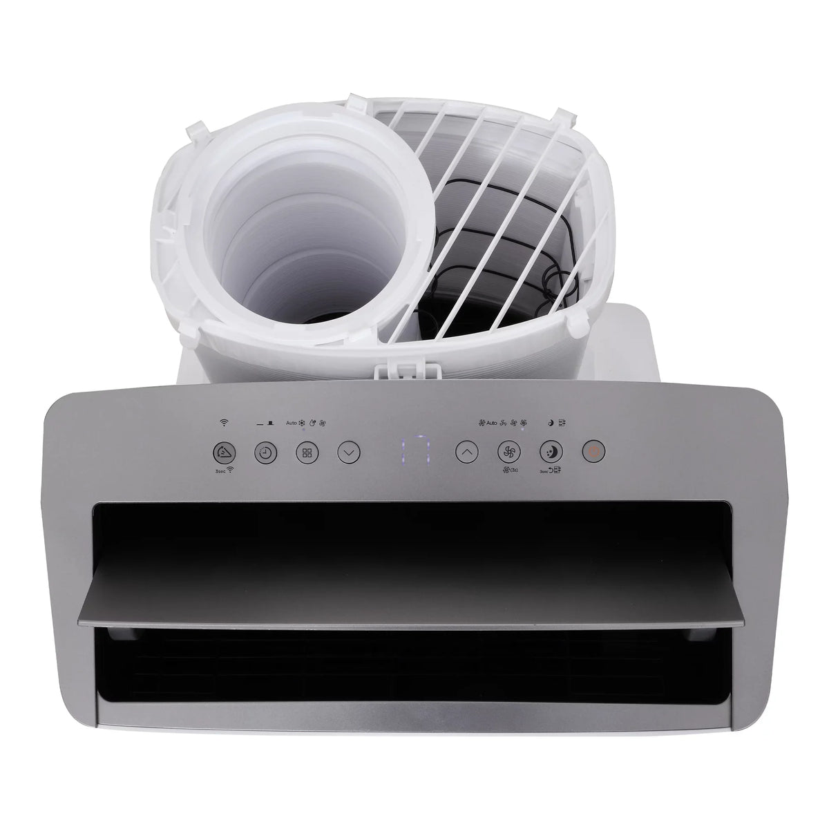 Restored Danby DPA120B9IWDBRF 14000 BTU (12000 SizeACC) 600 sq. ft. Inverter Portable AC in Ivory * (Refurbished)