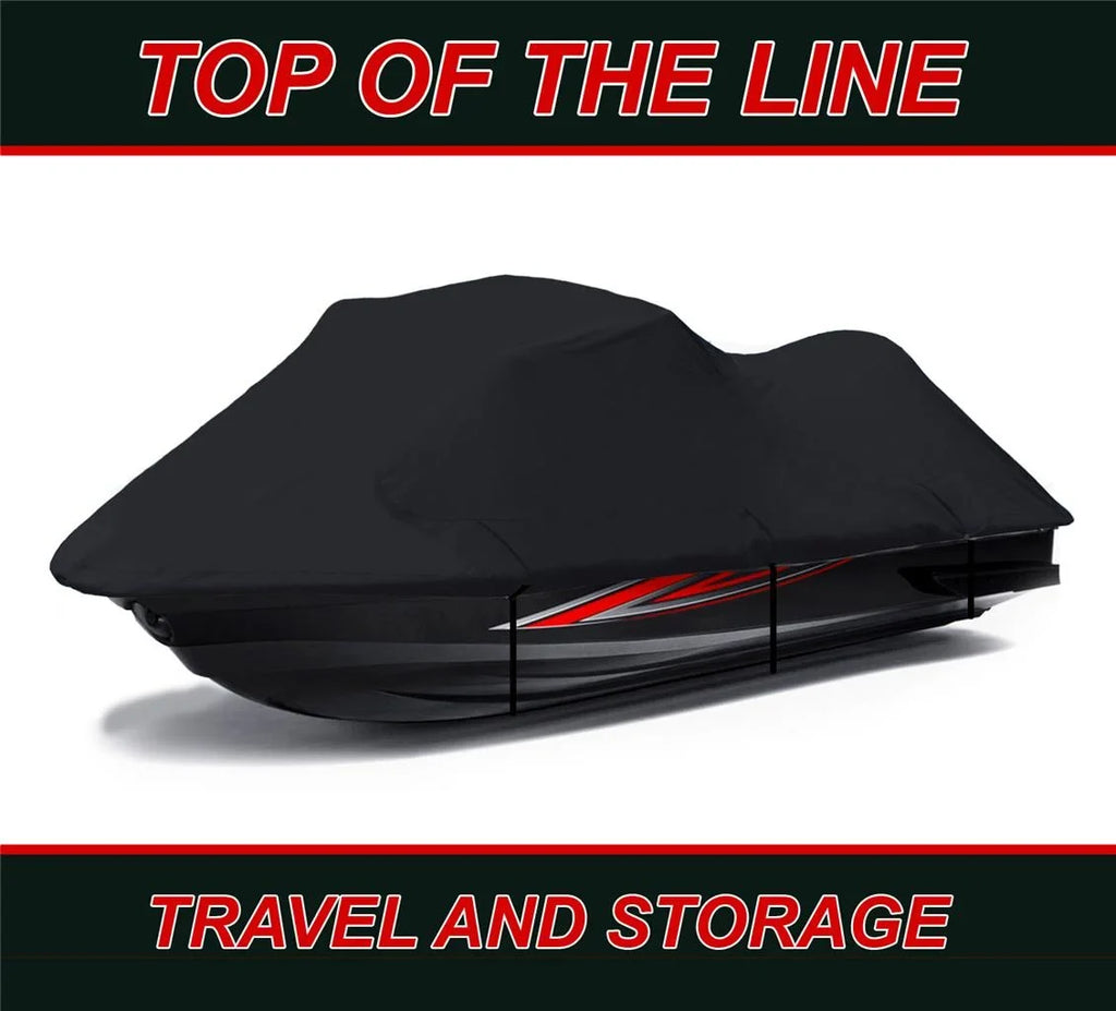 BLACK 600 DENIER JetSizeki Cover Compatible for Polaris Virage TX 2000 2001 2002 Jet Sizeki Cover