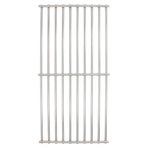 2 Pack BBQ Grill Cooking Grates Replacement for Brinkmann 810 2410 Size, 810 2511 Size, 810 2411 Size, 810 8410 Size, 810 8411 5, Charmglow 810 8410 F, 810 9415 W, 810 2411 F - Barbeque Grid 17 3/4"