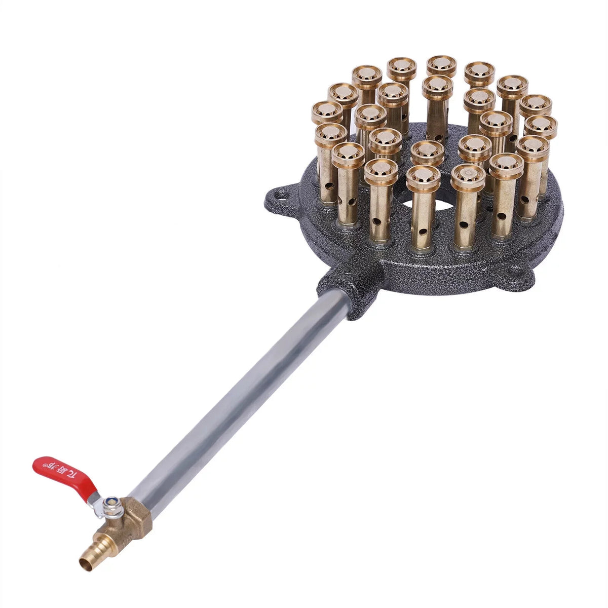 ZhdnBhnos 24-Hole High Pressure Gas Sizetove Wok Cooker Liquefied Gas Burner For Outdoor Camping
