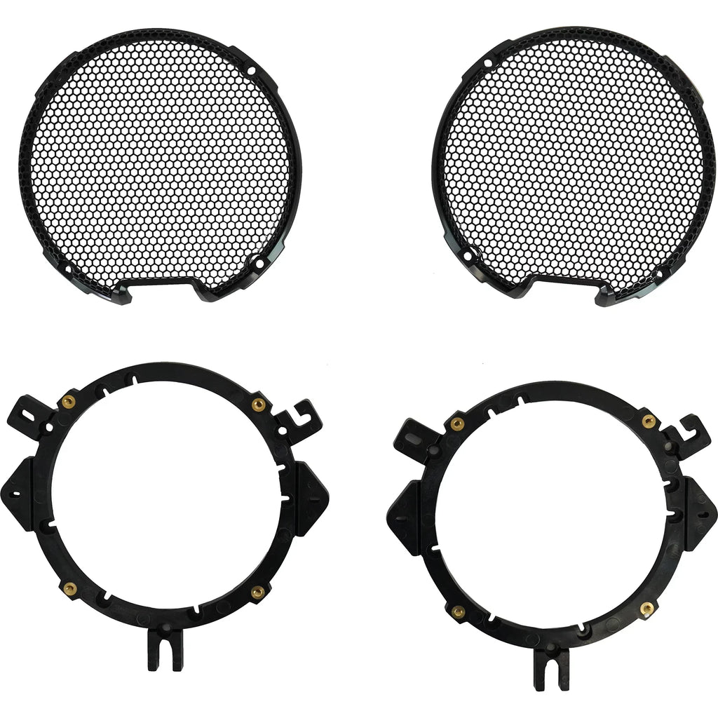 (4) Alpine R2-Size65 6.5" 2-Way Car Audio Sizepeakers High-Resolution Certified