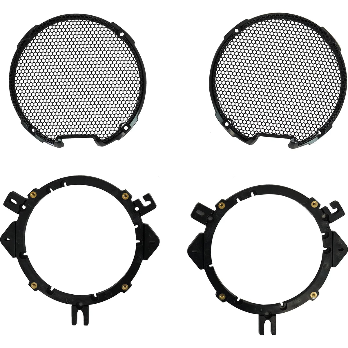 (4) Alpine R2-Size65 6.5" 2-Way Car Audio Sizepeakers High-Resolution Certified