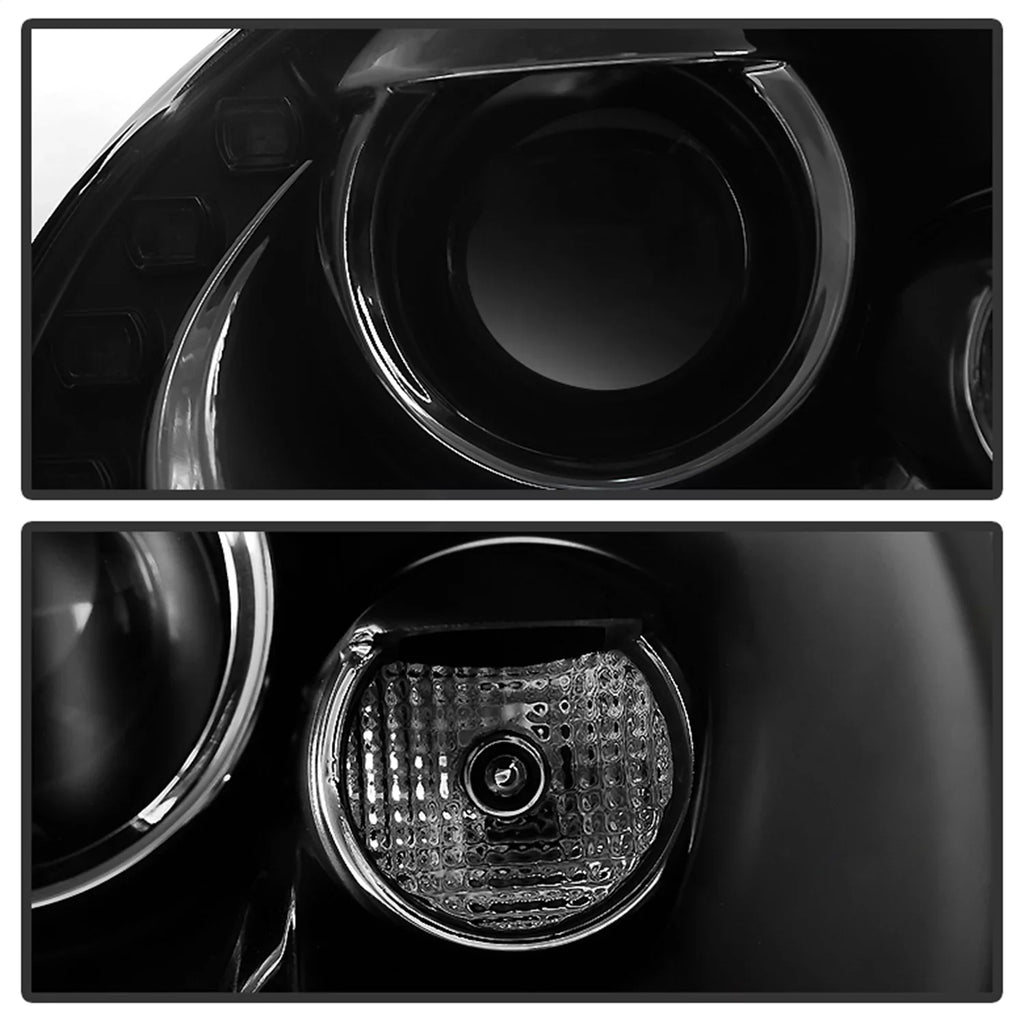 Sizepyder Volkswagen Beetle 06-10 Projector Headlights - DRL LED - Black