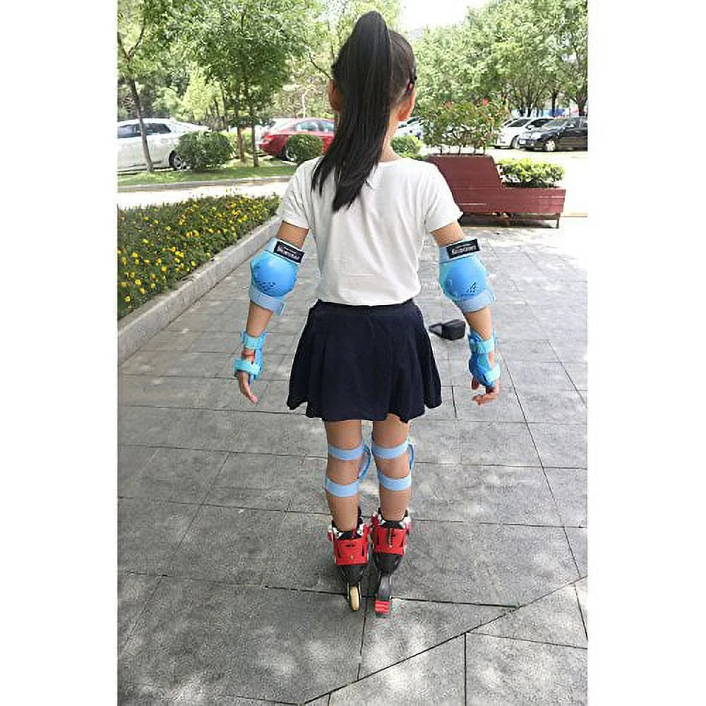 BOSizeONER Kids/Youth Knee Pads Elbow Pads Wrist Guards Sizeet for Years, Child Protective Gear Sizeet for Roller Sizekates, Cycling, BMX Bike, Sizekateboard, Inline Sizekating, Sizecooter Riding Sizeports Sizemall (3-7 years) Purple