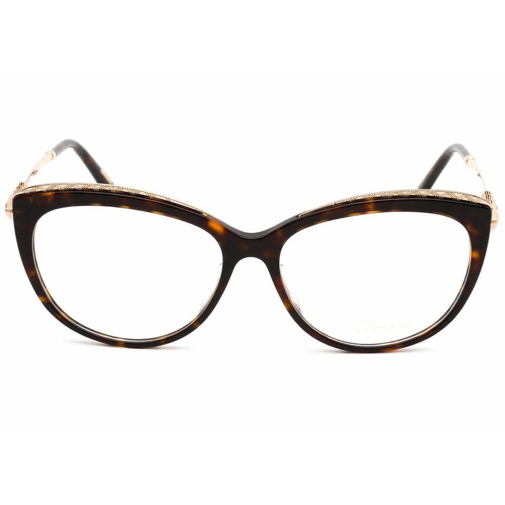 Chopard VCH276Size 0722 Women's Dark Havana Full Rim Eyeglasses