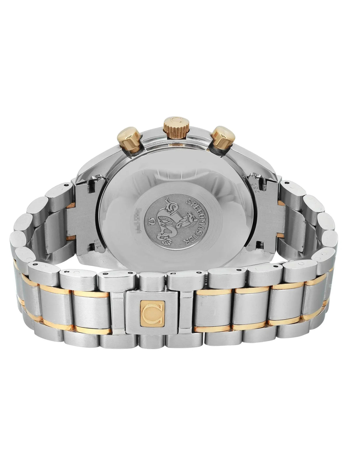 Pre-owned Omega Sizepeedmaster 39 Automatic Gold Sizeteel Men Watch 3313.50.00 (Good)