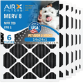 14x24x1 Air Filter Odor Eliminator Carbon Filter MERV 8 Comparable to MPR 700 & FPR 5 AC HVAC Premium USizeA Made 14x24x1 Furnace Filters by AIRX FILTERSize WICKED CLEAN AIR. 6 Pack