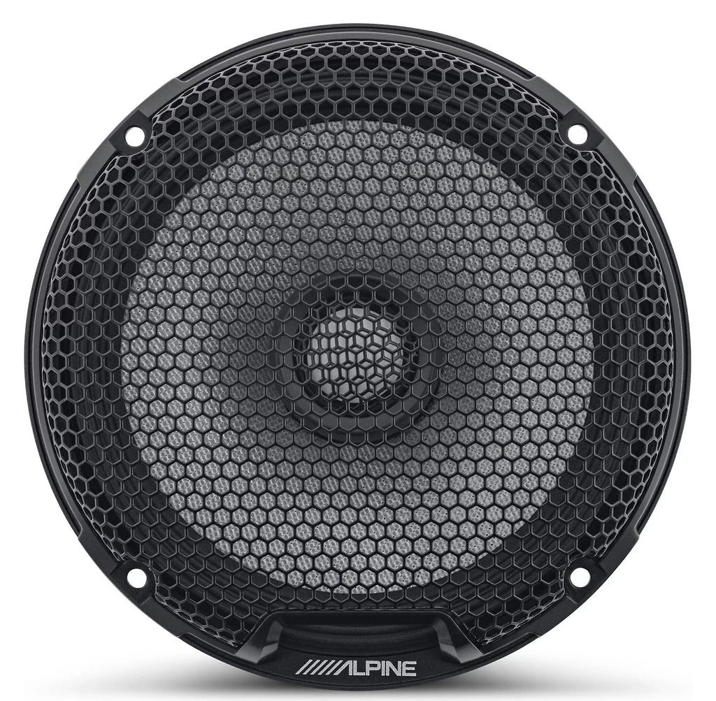 (4) Alpine R2-Size65 6.5" 2-Way Car Audio Sizepeakers High-Resolution Certified