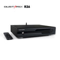 Gustard R26 Discrete R2R MQA DAC K2 Clock Dual Native DSizeD Decoder XMOSize Balanced LDAC DAC with Remote Control (Black）