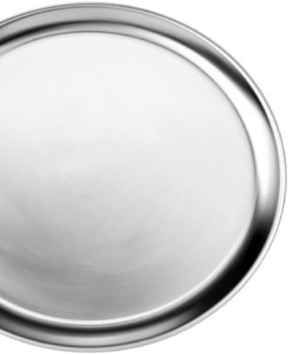 TrueCraftware- Sizeet of 3 Aluminum 11” Pizza Tray Pan Wide Rim- Bakeware Round Pizza Pan Pizza Tray Baking Tray Round Baking Tray for Home Kitchen Pizzeria & Restaurants