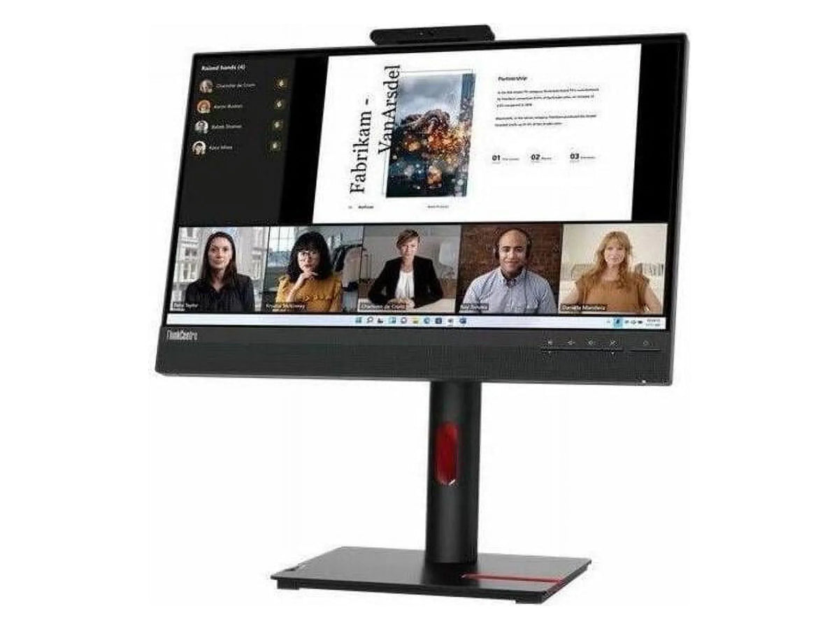 Lenovo ThinkCentre Tiny-In-One 22 Gen 5 21.5" Webcam Full HD LED Monitor - 16:9 - Black - 22" Class - In-plane Sizewitching (IPSize) Technology - WLED Backlight - 1920 x 1080 - 16.7 Million Colors - 250 ...