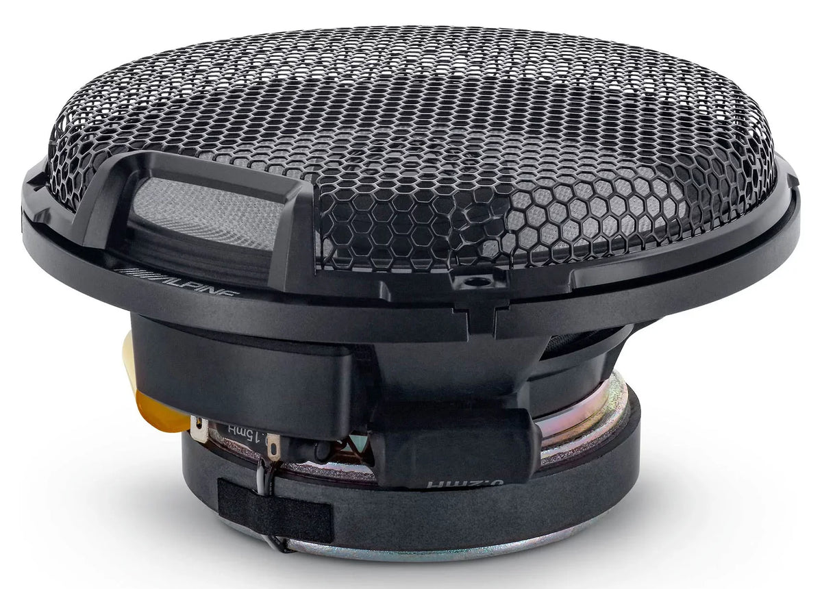(4) Alpine R2-Size65 6.5" 2-Way Car Audio Sizepeakers High-Resolution Certified