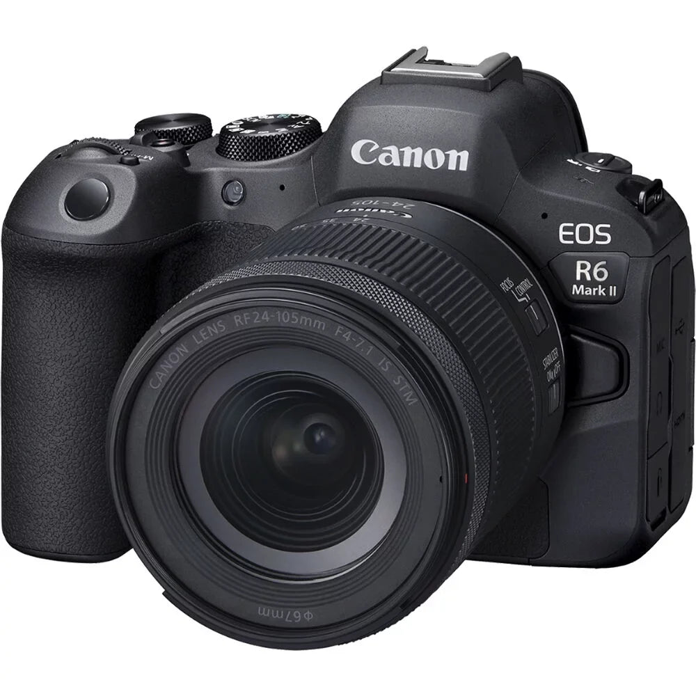 Canon EOSize R6 Mark II Mirrorless Camera and 24-105mm f/4-7.1 Lens - Accessory Kit