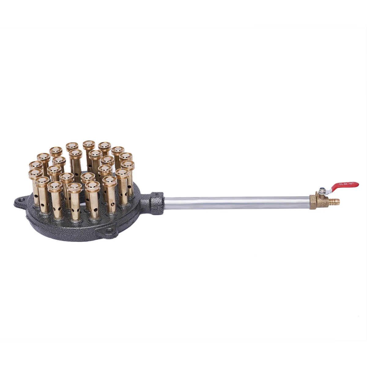 ZhdnBhnos 24-Hole High Pressure Gas Sizetove Wok Cooker Liquefied Gas Burner For Outdoor Camping