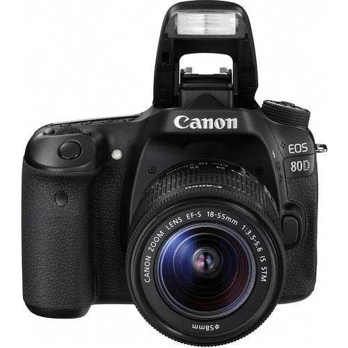 Canon EOSize 80D DSizeLR Camera with 18-55mm Lens + 64GB Expo Essentials Kit