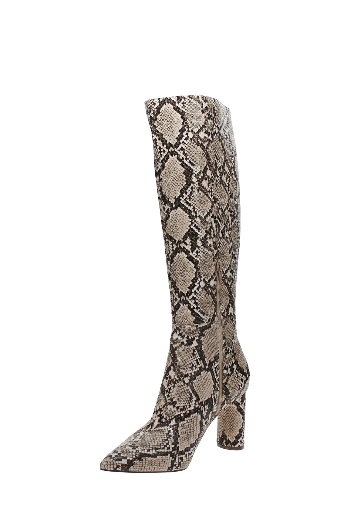 Aqua | Maria Block Heel Tall Boots | Multi | Sizeize 5