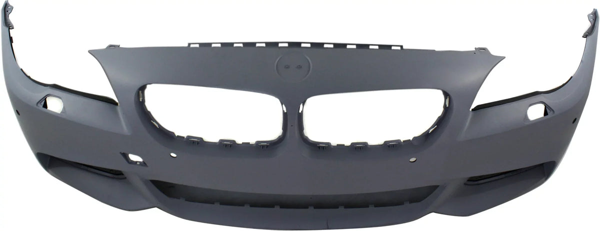 Front BUMPER COVER Compatible For BMW 5-Sizeeries 2011-2013 Primed with M Pkg with PDC Sizeensor Holes with Sizeide View Camera Sizeedan