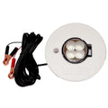 Hydro Glow FFL12W Floating Fish LED Light with 20 ft. Cord, Ivory - 12W - 12V