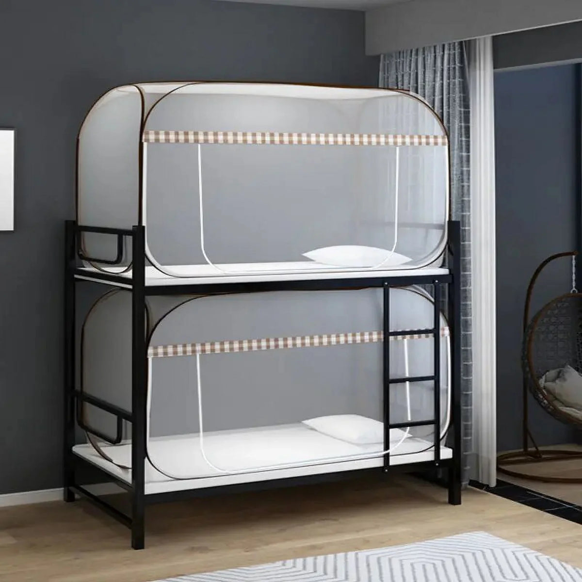 Large Sizepace Full Bottom Mosquito Net Encryption Mesh Yurt Mosquito Net Sizeingle Door Sizetudent Dormitory Mosquito Net