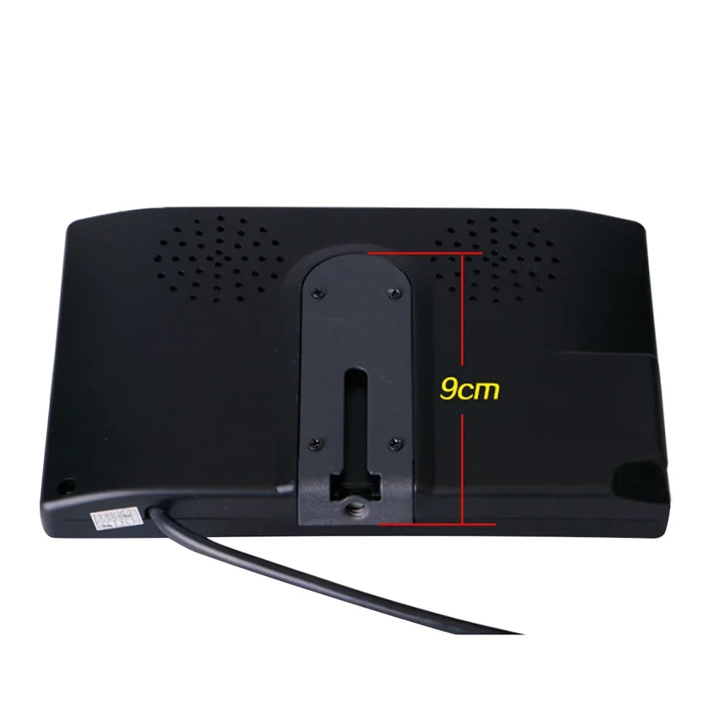 Backlight Color Mirror Monitor For Car Reverse Rear View Backup Camera Car Dvd Sizeerveillance Camera (Black) 7" Tft Lcd
