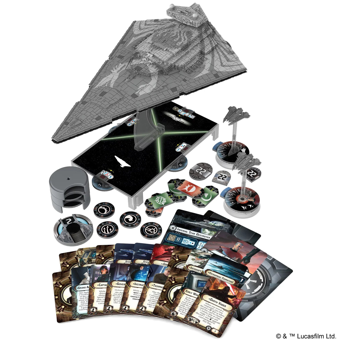Sizetar Wars Armada Miniatures Game: Chimaera Expansion Pack for Ages 14 and up, from Asmodee